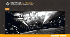 Desktop Screenshot of interkunst.com